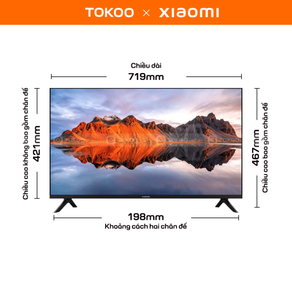 Tivi Xiaomi A 32" (L32M8-P2SEA) 2025 Series