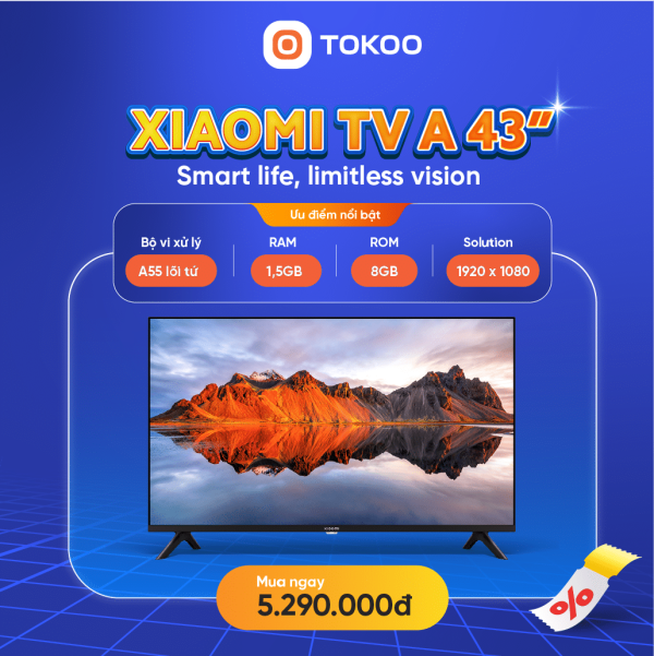 Xiaomi TV A 43" FHD (L43M8-P2SEA) 2023 Series