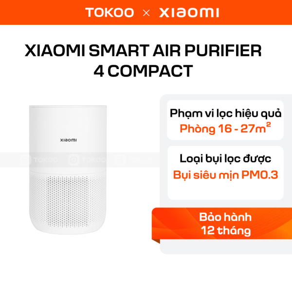 Máy lọc không khí thông minh 4 Compact Xiaomi Smart Air Purifier 4 Compact