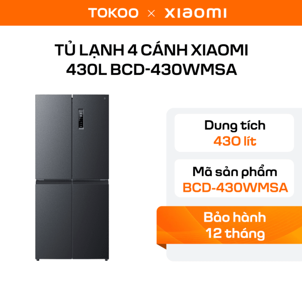 Tủ lạnh Xiaomi Mijia 430L – Có ngăn đông mềm, kháng khuẩn 99.99%