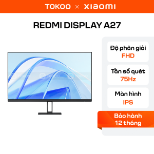 Màn hình máy tính Redmi Display A27 27 inch P27FBB-RA – Tần số quét 100Hz, tấm nền IPS Full HD, bảo vệ mắt