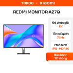 Màn hình đồ họa Redmi A27Q – 27 inch 2K QHD 2560×1440, IPS, 75Hz, USB Type-C sạc nhanh 65W, HDR 10