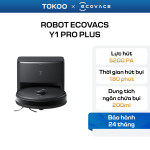 Robot hút bụi lau nhà thông minh Ecovacs Y1 Pro Plus
