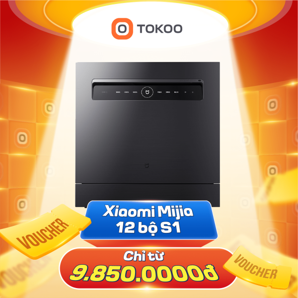 Máy Rửa Bát, Rửa Chén Xiaomi Mijia 12 Bộ S1 – Màu đen chính hãng giá rẻ