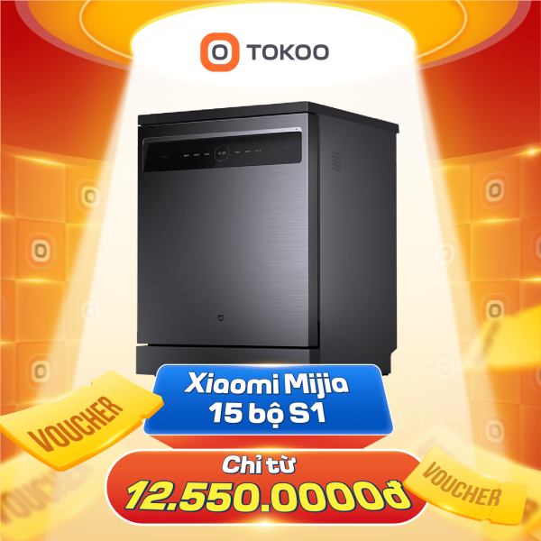 Máy Rửa Bát, Rửa Chén Xiaomi Mijia 15 Bộ S1 – Màu đen chính hãng giá rẻ