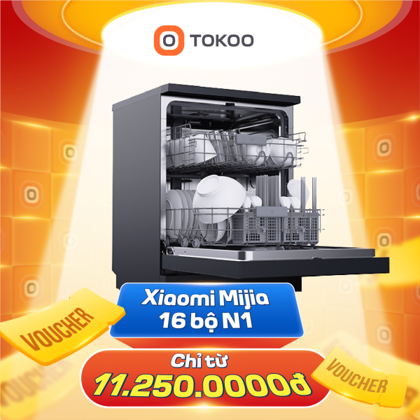 Máy Rửa Bát, Rửa Chén Xiaomi Mijia 16 Bộ N1 – Màu đen chính hãng giá rẻ