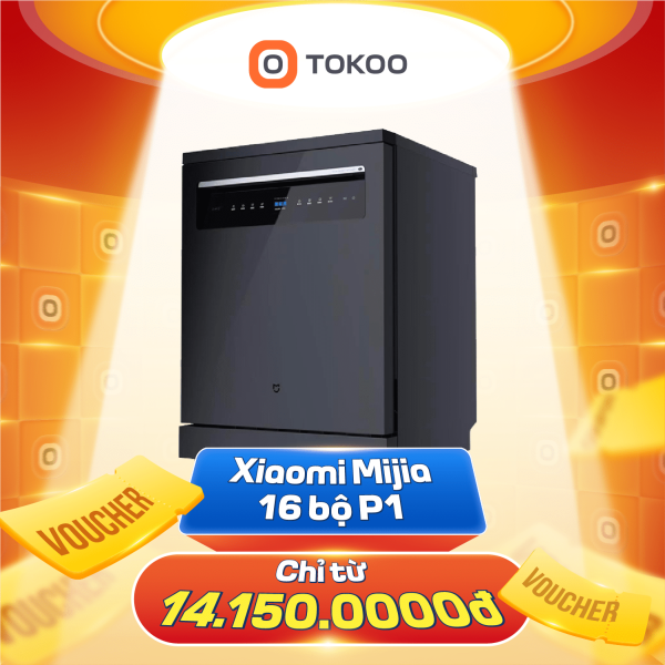 Máy Rửa Bát, Rửa Chén Xiaomi Mijia 16 Bộ P1 – Màu đen chính hãng giá rẻ