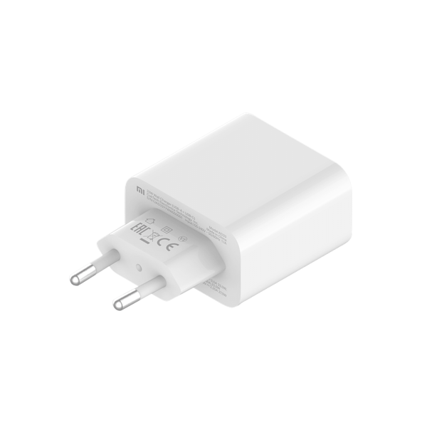 Củ sạc nhanh Mi 33W Wall Charger 1A1C AD332EU quốc tế chân tròn Mi 33W Wall Charger (Type-A + Type-C)