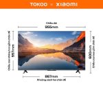 Tivi Xiaomi A 43 FHD 2025 (Giá đã bao gồm thuế giá trị gia tăng và gói dịch vụ 2 năm bảo hành)