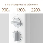Máy Sưởi Xiaomi Smartmi 1S DNQ04ZM, phiên bản nút vặn, không kết nối wifi - Hàng chính hãng