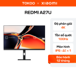 Màn hình máy tính Redmi A27U 27 inch – Độ phân giải 4K, cổng Type C, hỗ trợ sạc 90W P27UCB-RA