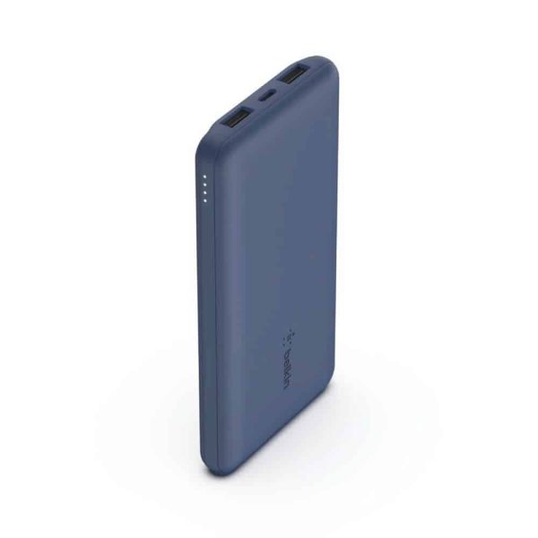 Pin sạc dự phòng Belkin Polymer Pocket Power 10,000 mAh, USB-C 15W , cáp đi kèm A-C Belkin