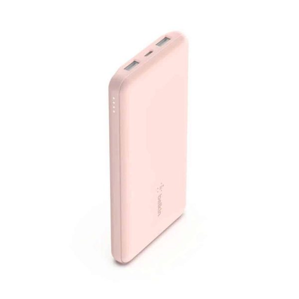 Pin sạc dự phòng Belkin Polymer Pocket Power 10,000 mAh, USB-C 15W , cáp đi kèm A-C Belkin