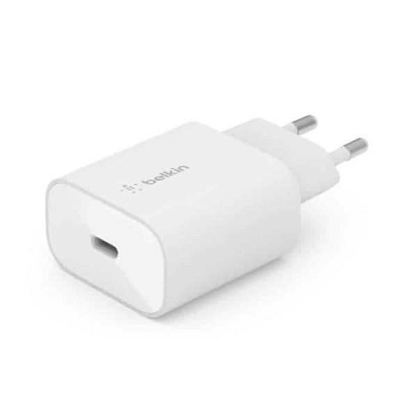 Adapter sạc nhanh Belkin BOOSTCHARGE 25W USB-C PD PPS WCA004