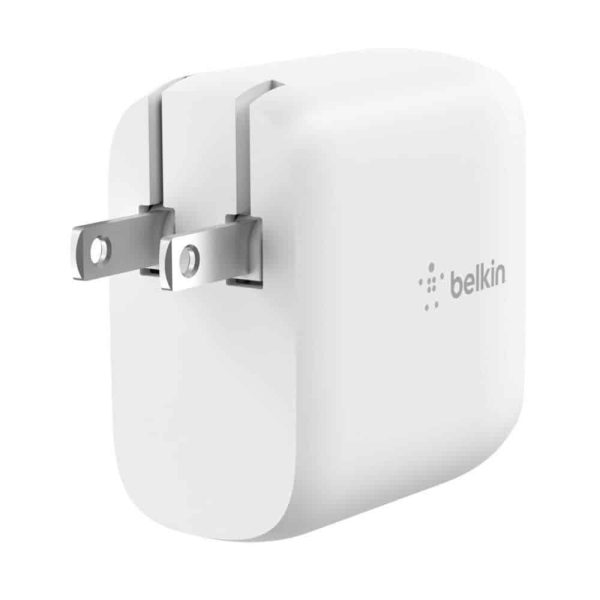 Adapter sạc nhanh BOOSTCHARGE Belkin 40W - 2 cổng USB-C PD 20W