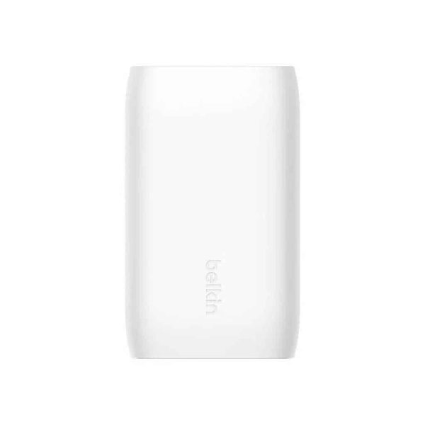 Adapter sạc nhanh 67W Trial 3 x USB-C PD3.1 PPS GaN màu trắng Belkin