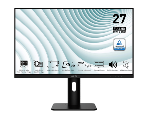 Màn hình MSI Pro MP273P 27 inch FHD IPS 75Hz