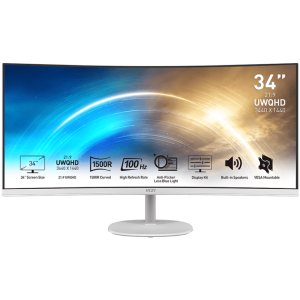 Màn hình cong MSI Pro MP341CQW 34 inch UWQHD VA 100Hz