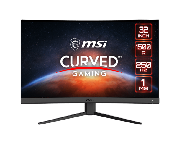 Màn hình cong Gaming MSI G32C4X 31.5 inch FHD VA 250Hz