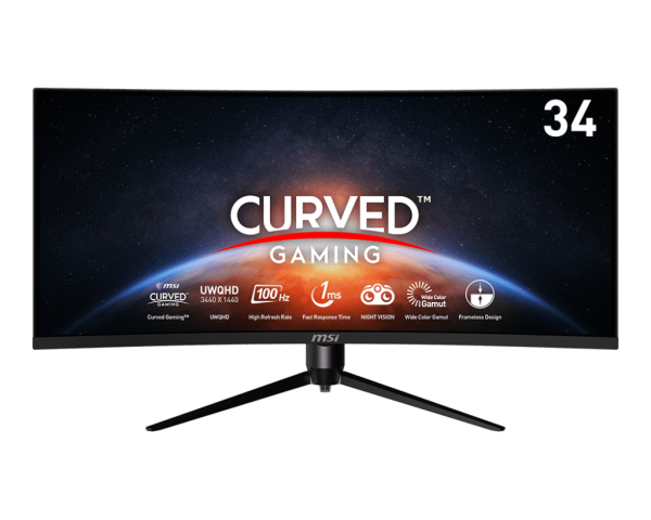 Màn hình cong Gaming MSI MAG342CQPV 34nch UWQHD VA 100Hz