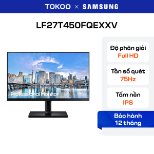 Màn hình viền mỏng Samsung LF27T450FQEXXV 27 inch FHD 75Hz