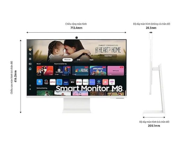 Màn hình thông minh Samsung M8 LS32DM801UEXXV 32 inch 4K VA 60Hz