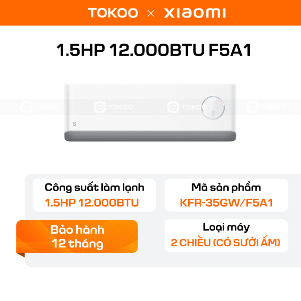 Điều hoà Xiaomi 1.5HP KFR-35GW/F5A1