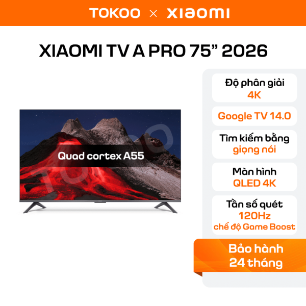Xiaomi TV A Pro 75 2026 Series