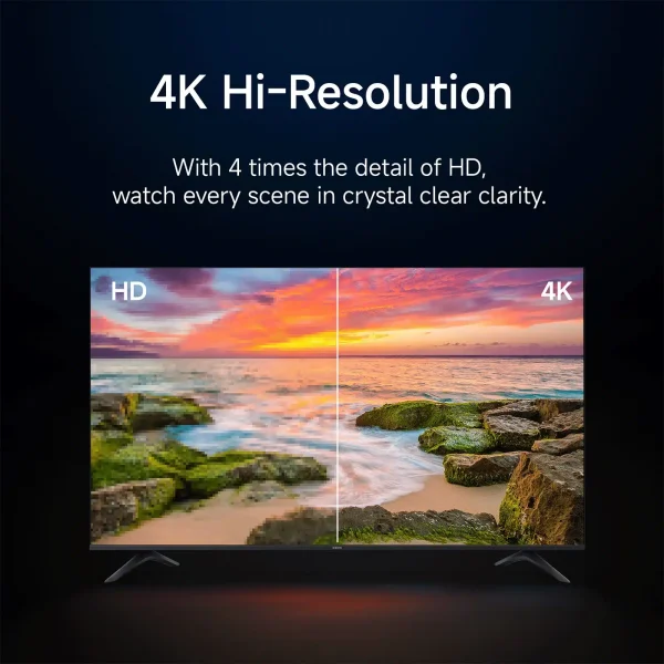 Xiaomi TV A 43 2026 Series Màn hình bảo vệ mắt 4K với chất lượng hình ảnh HDR
