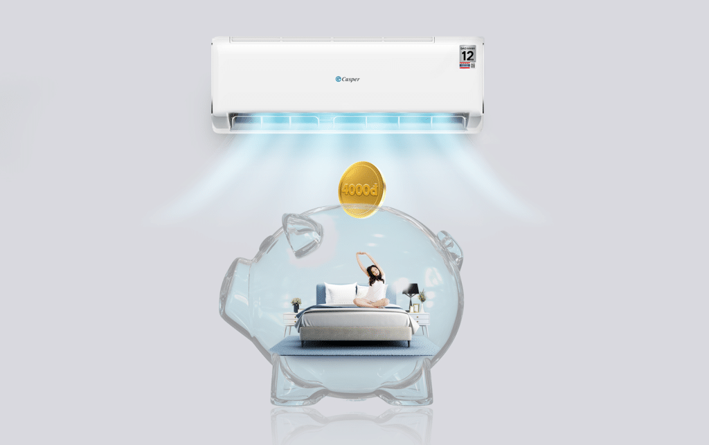 Máy lạnh Casper Inverter 1 chiều 1HP JC-09IU36