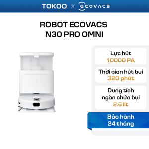 Robot hút bụi lau nhà Ecovacs N30 PRO OMNI