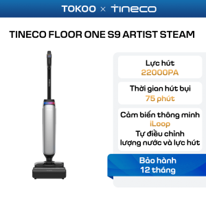 Máy lau nhà khô ướt cầm tay Tineco Floor One S9 Artist Steam