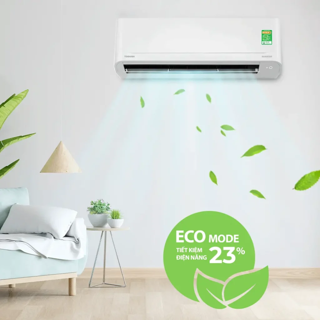 Chế độ ECO trên Điều hòa không khí RAS-H10S5KCV2G-V giúp làm lạnh hiệu quả và thân thiện với môi trường.
