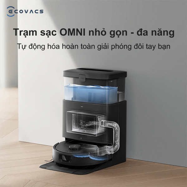 Robot hút bụi lau nhà Ecovacs N30 PRO OMNI
