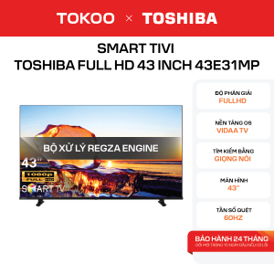 Smart Tivi Toshiba Full HD 43 inch 43E31MP