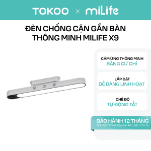 Đèn chống cận gắn bàn thông minh miLife X9
