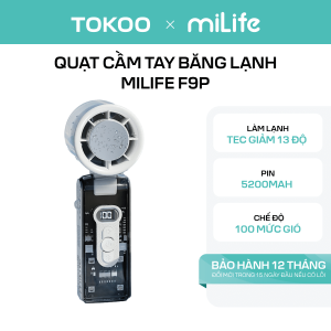 Quạt cầm tay băng lạnh miLife F9P
