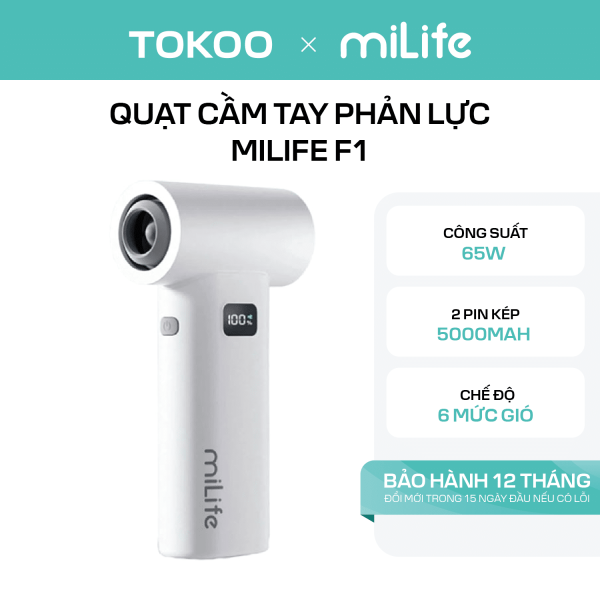 Quạt cầm tay phản lực miLife F1