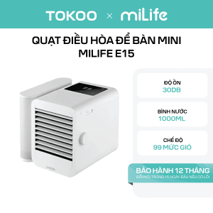 Quạt điều hòa để bàn mini miLife E15