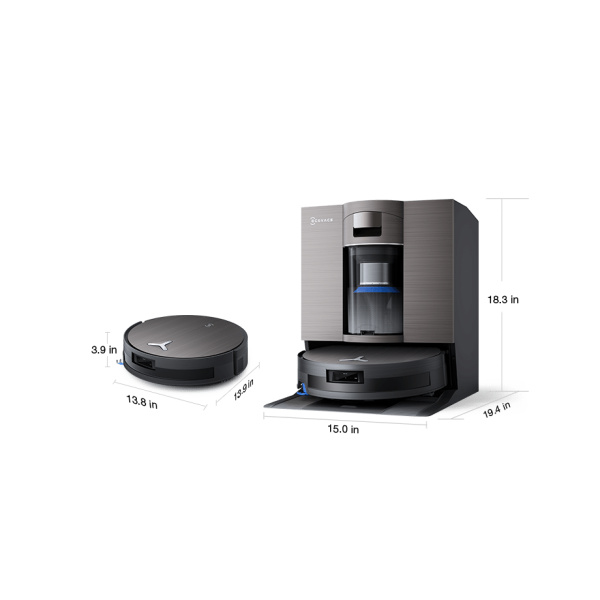 ECOVACS DEEBOT X11 OmniCyclone – Robot hút bụi lau nhà, trạm OmniCyclone tự làm sạch