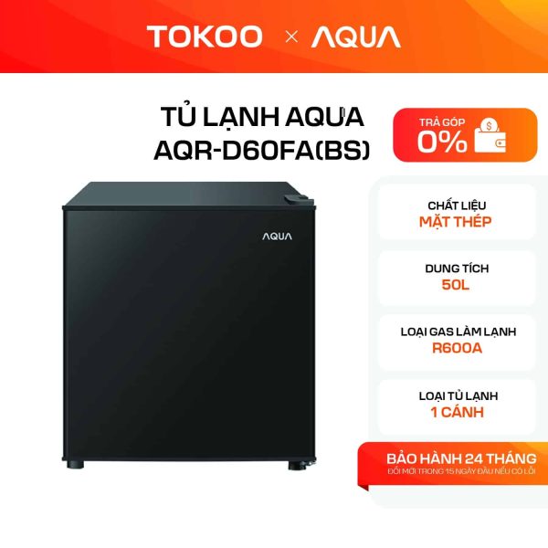 Tủ lạnh Aqua AQR-D60FA(BS)