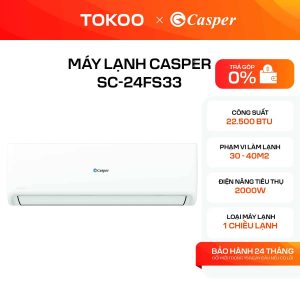 MÁY LẠNH CASPER SC-24FS33
