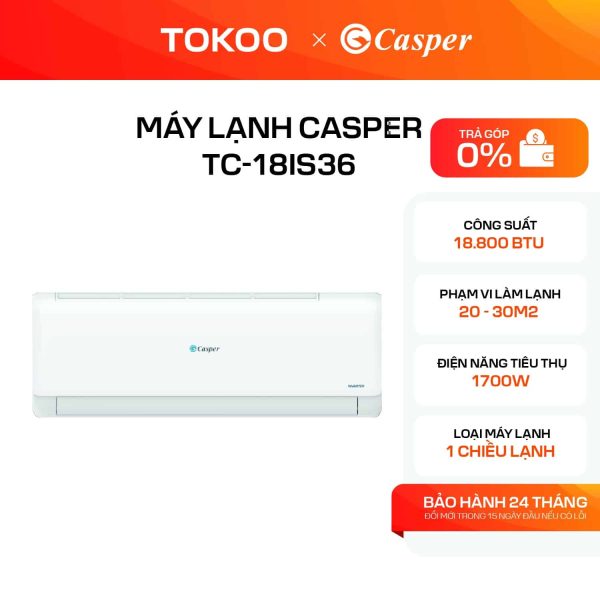MÁY LẠNH CASPER TC-18IS36