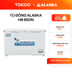 Tủ Đông Alaska 510 lít HB 650N