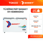 Tủ Đông Mát Sanaky 280 lít VH-4099W2KD