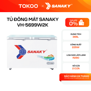 Tủ Đông Mát Sanaky 560 Lít VH-5699W2K