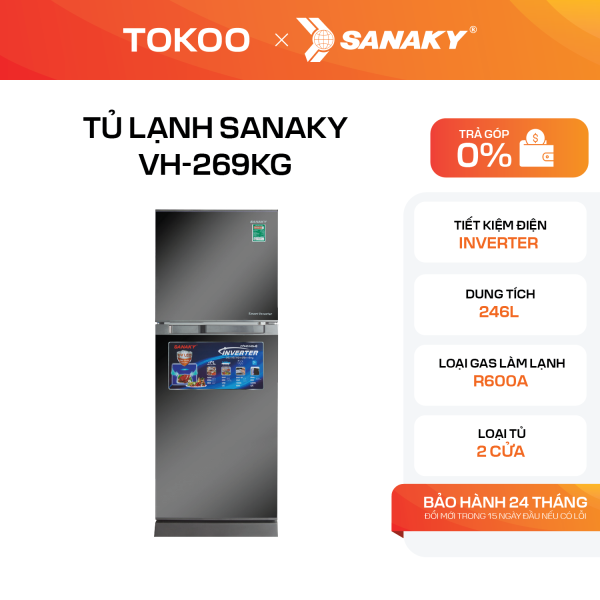 Tủ lạnh Sanaky VH-269KG