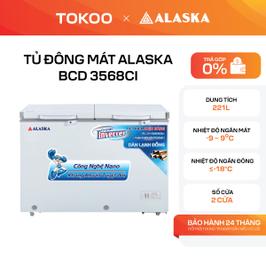 Tủ đông mát Alaska BCD 3568CI