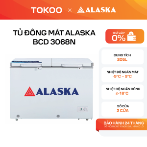 Tủ đông mát Alaska BCD 3068N