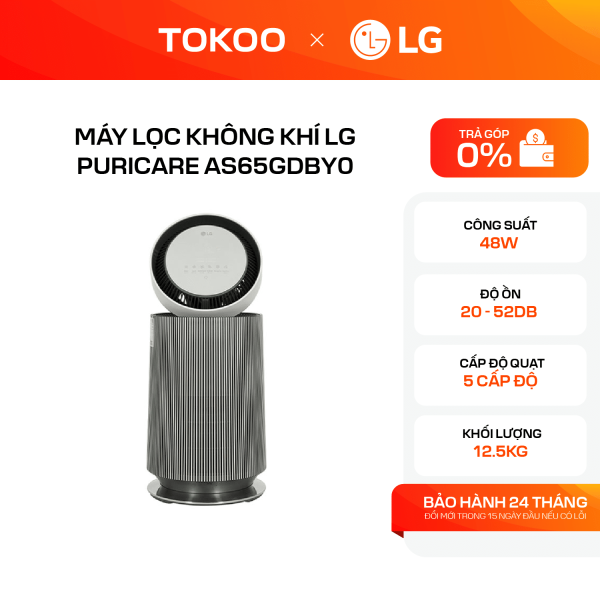 Máy lọc không khí LG PuriCare AS65GDBY0